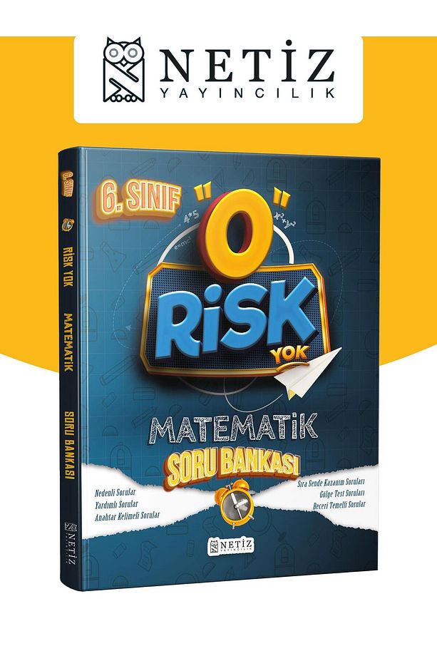 Netiz Risk Yok 6.Sınıf Matematik Soru Bankası - 1