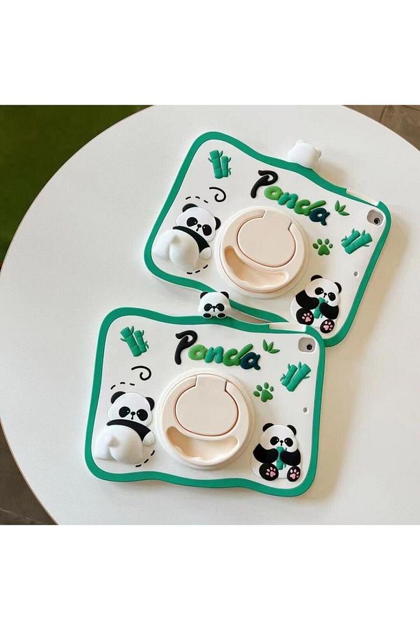 Apple Ipad Air 11inç M2/m3 2025-2024 Uyumlu Çocuk Kılıfı Cute Dolls Standlı Eğlenceli 3d Karekterli - 5
