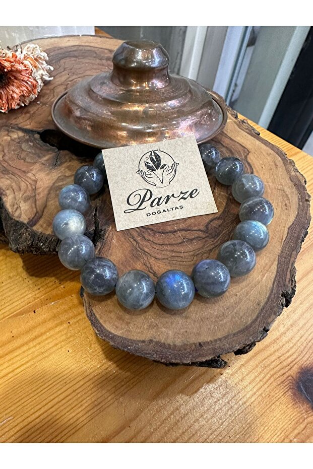 Labradorite Natural Stone Bracelet 10 mm
