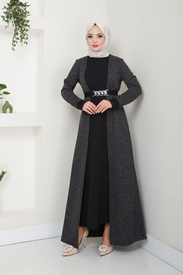 Fashion Hijab Dress - Women's Clothing 2644