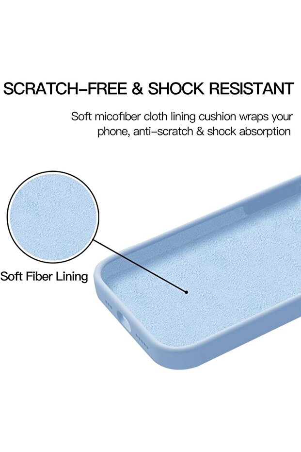 حافظة خلفية من الألياف الدقيقة ذات جودة عالية وحماية فائقة متوافقة مع هاتف iPhone 13/14 - 2