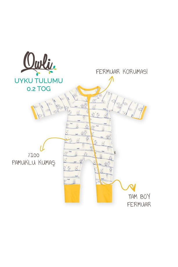 Uyku Tulumu 0.2 Tog Early Birds Sarı - 3