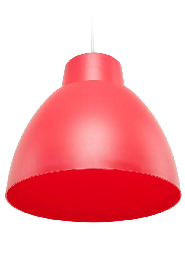 Sarkıt Lamba Avize Kablo Seti Dahil 29cm Kırmızı Tavan Lambası JB035 - 3