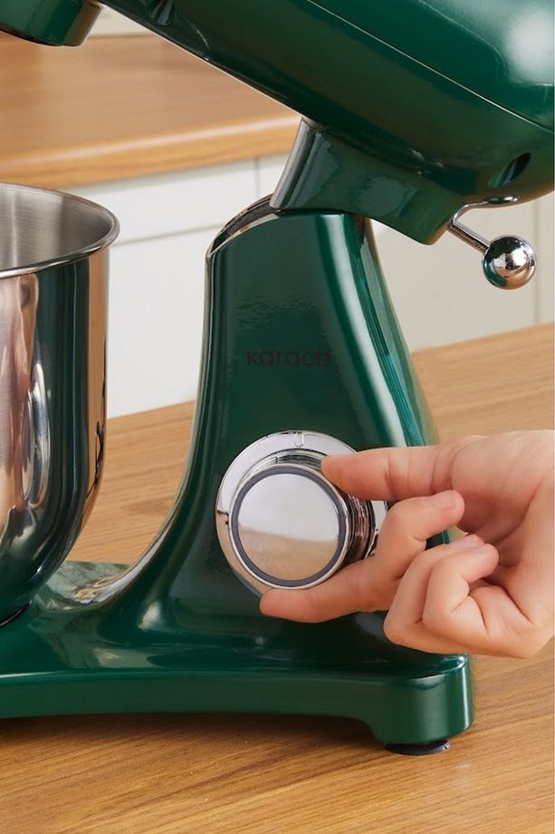 Powercast Chef Döküm Stand Mikser Pine Green Mutfak Şefi 1800W 6,2 Lt - 3
