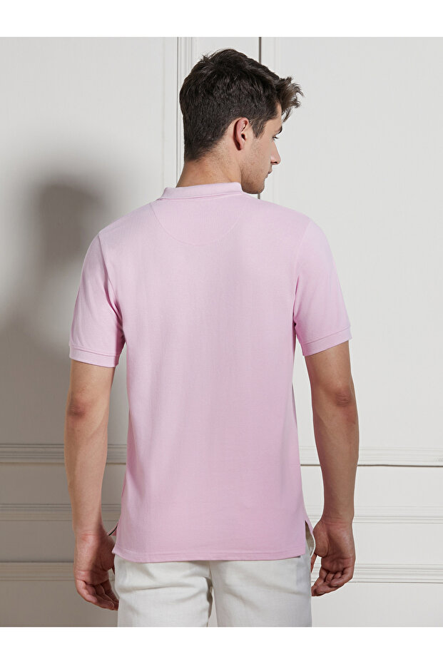 قميص بولو كاجوال سادة بقصّة عادية - 2