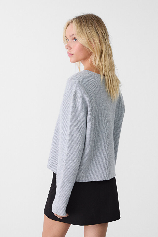 Skort with side slit - 3