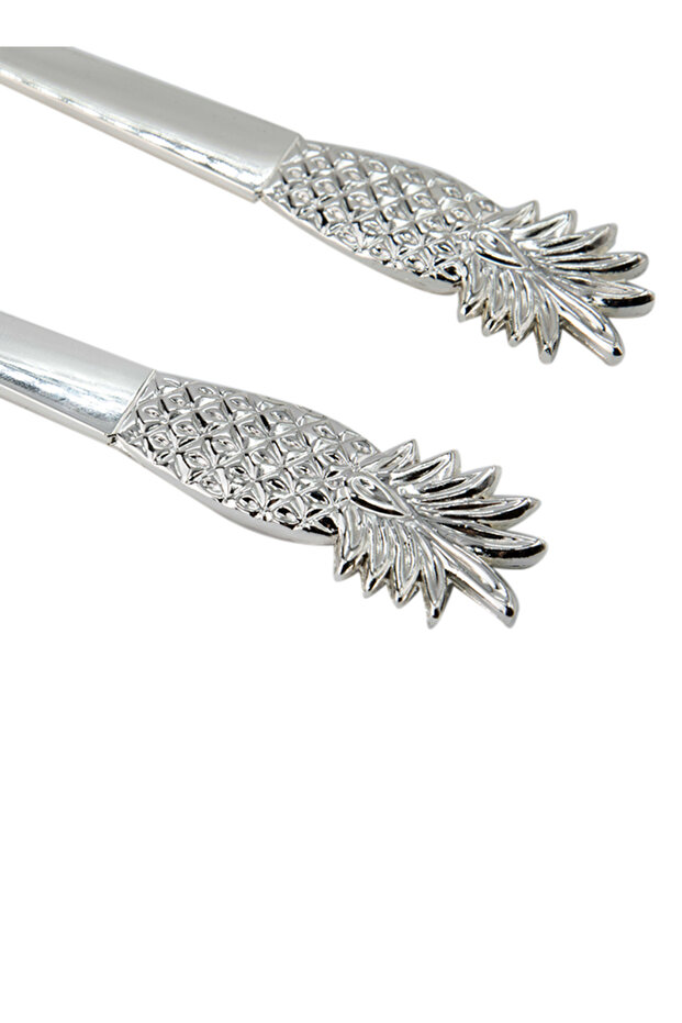 Metal Tea Spoon Set Silver - 2