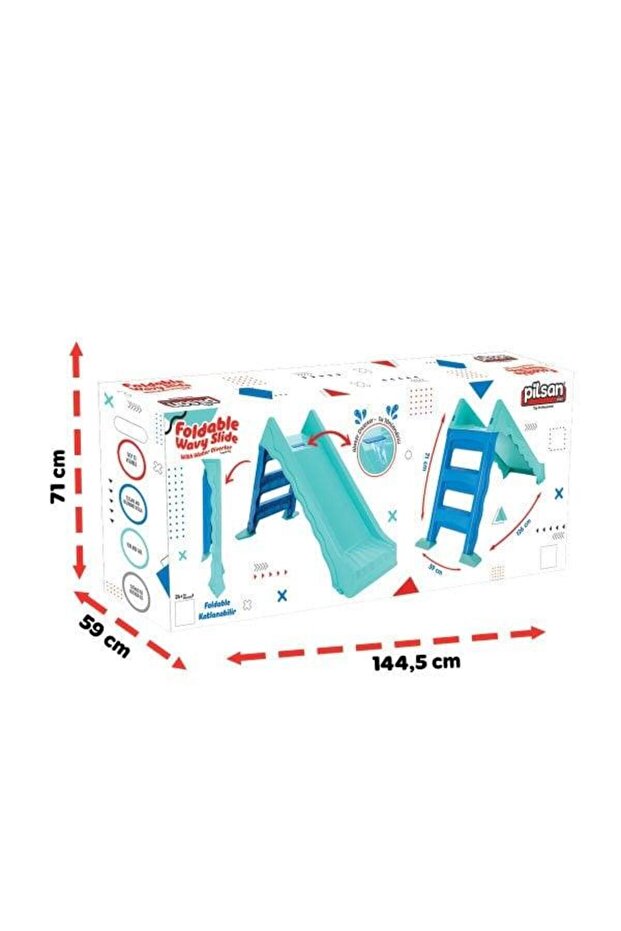 Katlanabilir Dalgalı Su Kaydırağı - 2
