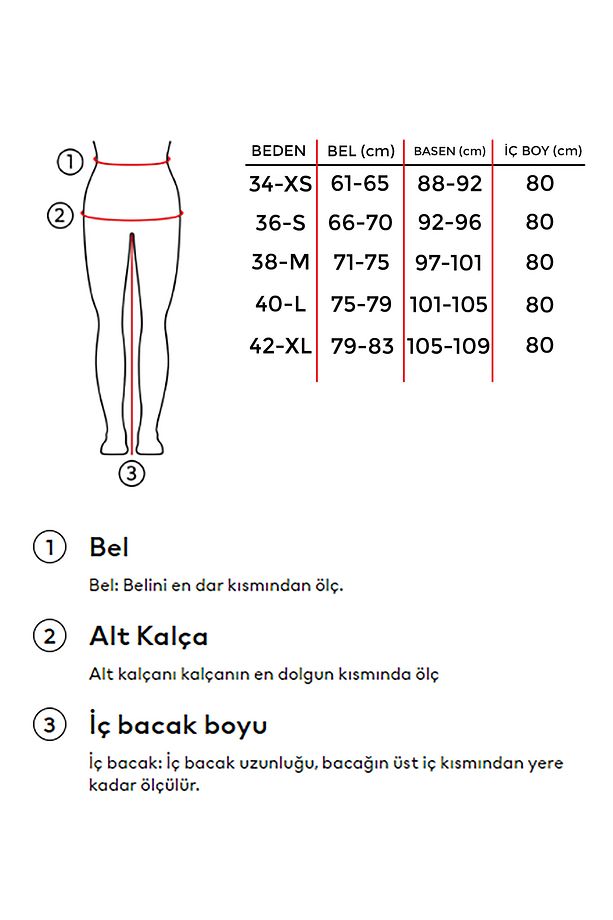 Kadın T.kot Rengi Doris 31w467 Straight Fit %100 Koton Denim - 5