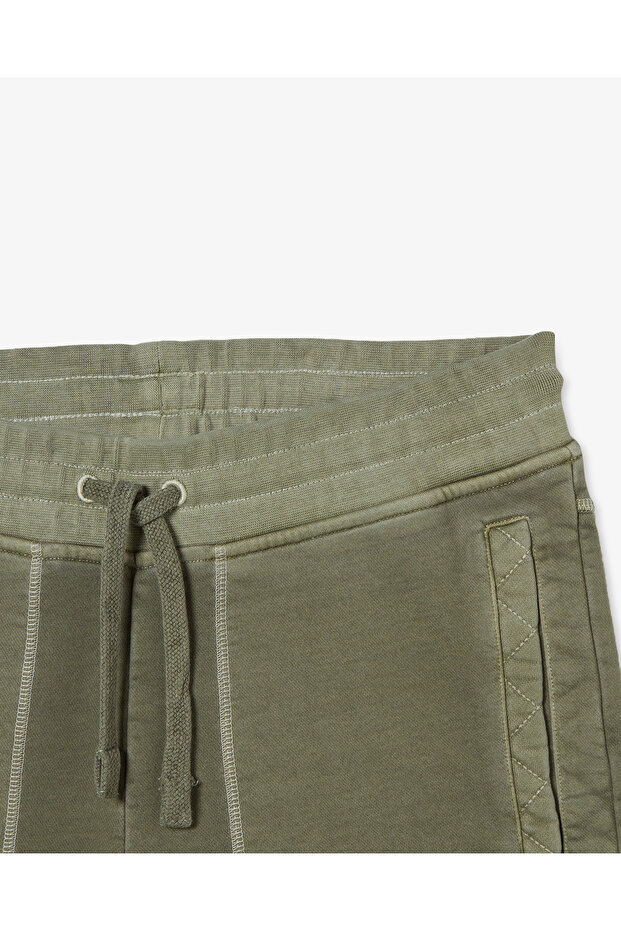 Erkek Yeşil Logolu Şort - 2