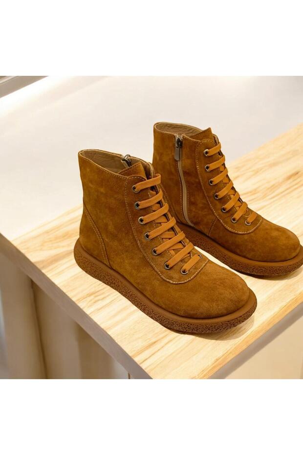 Simya Taba Süet Kadın Bot - 2