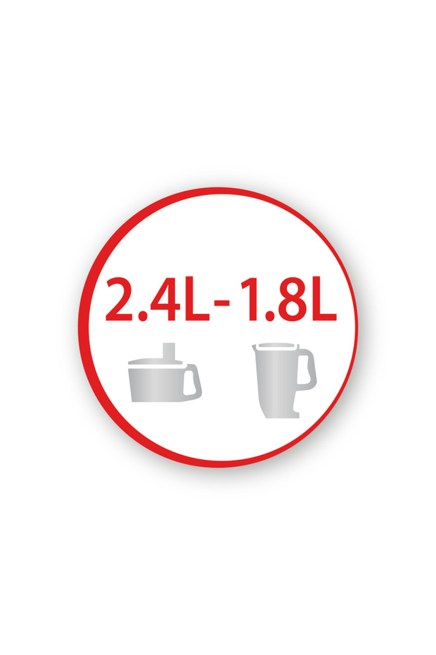 MOULINEX Food Processor | Easy Force 2.4L | 800W | 6 Attachments | 25 Functions - 5