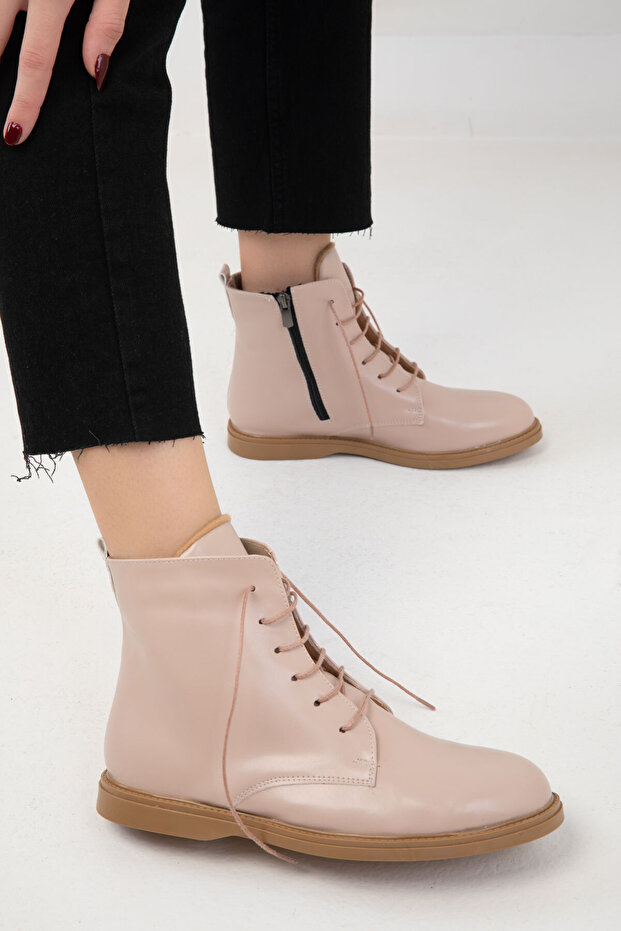 Női csizmák és csizmák 20093 - bőrszín - 5