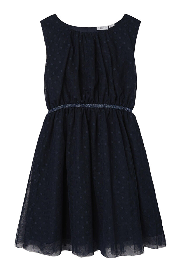 Mädchenkleid Dunkelblau - 12