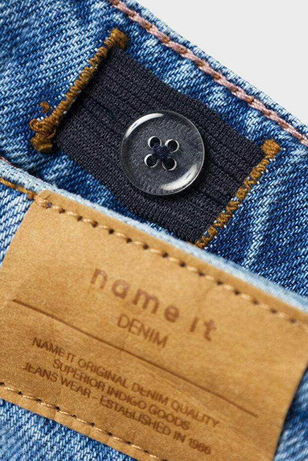 Mädchen Jeans Blau - 1