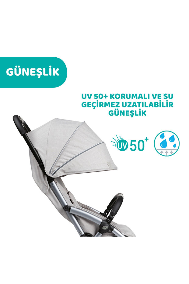 Goody Plus Bebek Arabası Grey Mıst - 8