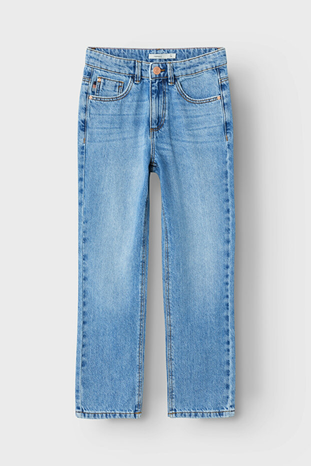 Mädchen Jeans Blau - 3