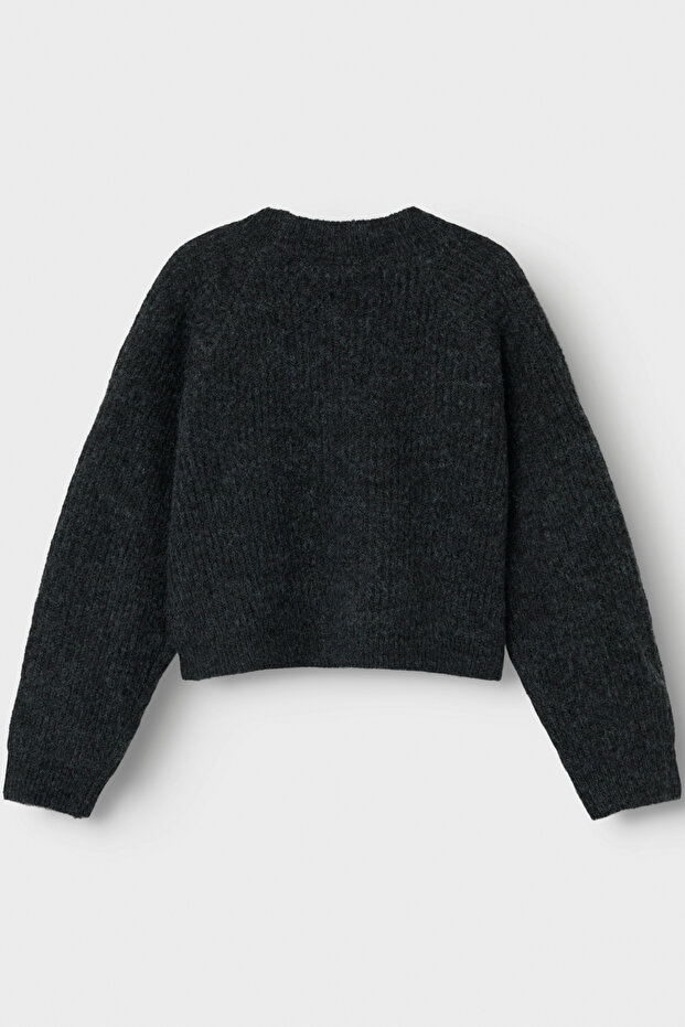 Mädchen Pullover Grau - 2