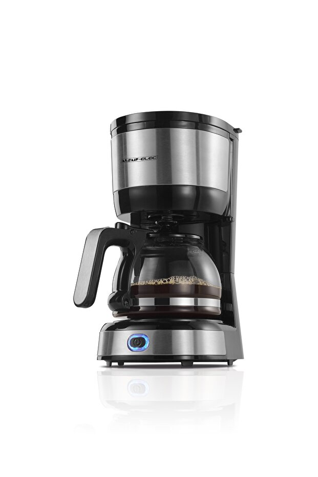 ماكينة صنع القهوة الكهربائية المفلترة E03439 فضي/أسود - 1