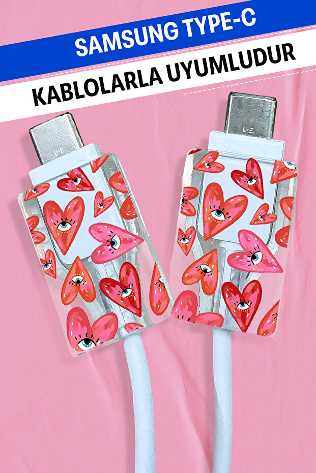 Soft Silicone Cable End Protective Case Compatible with Samsung Type-C All Cables