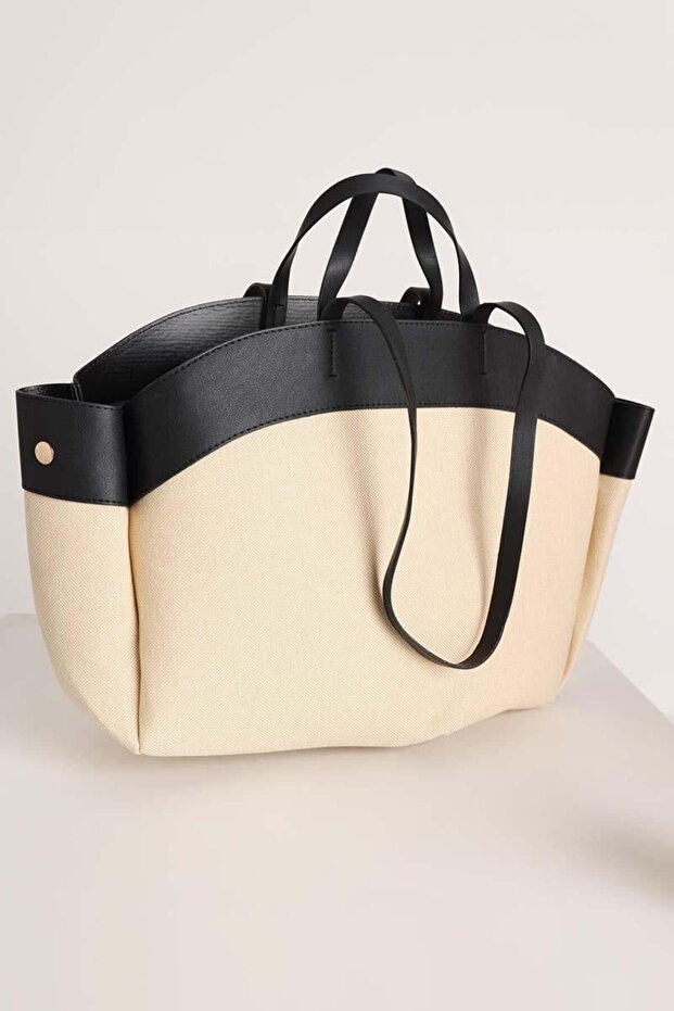 حقيبة سوداء بيج - 1