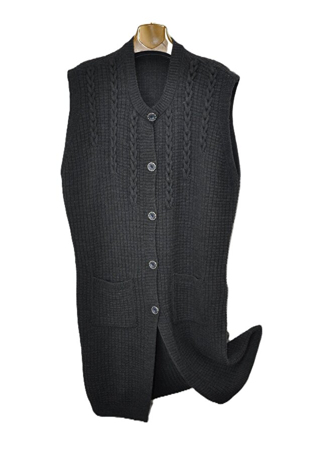 New Season Long Knitted Vest