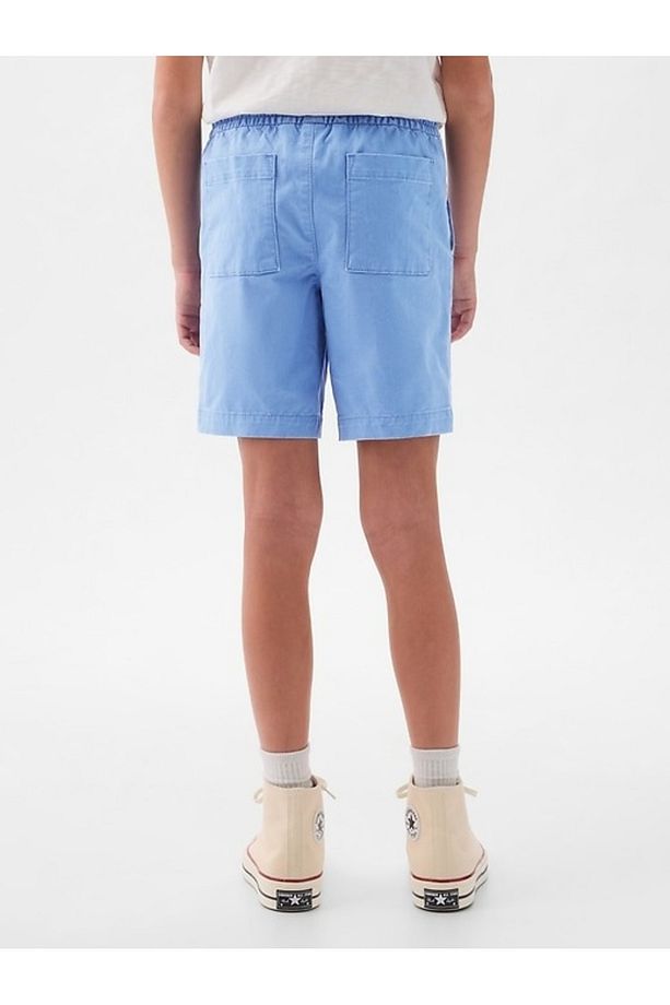 Erkek Çocuk Mavi Twill Easy Şort - 3