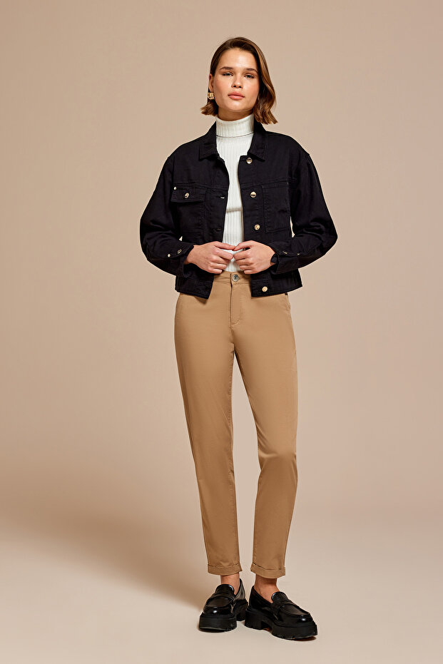 Kısa Denim Ceket - 2