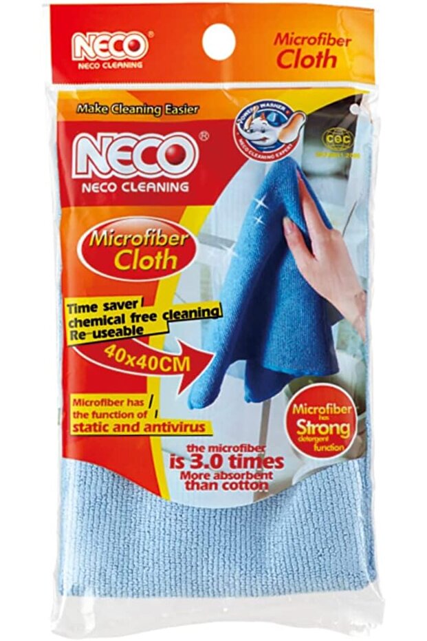 340GM MICROFIBER CLOTH 40X40CM