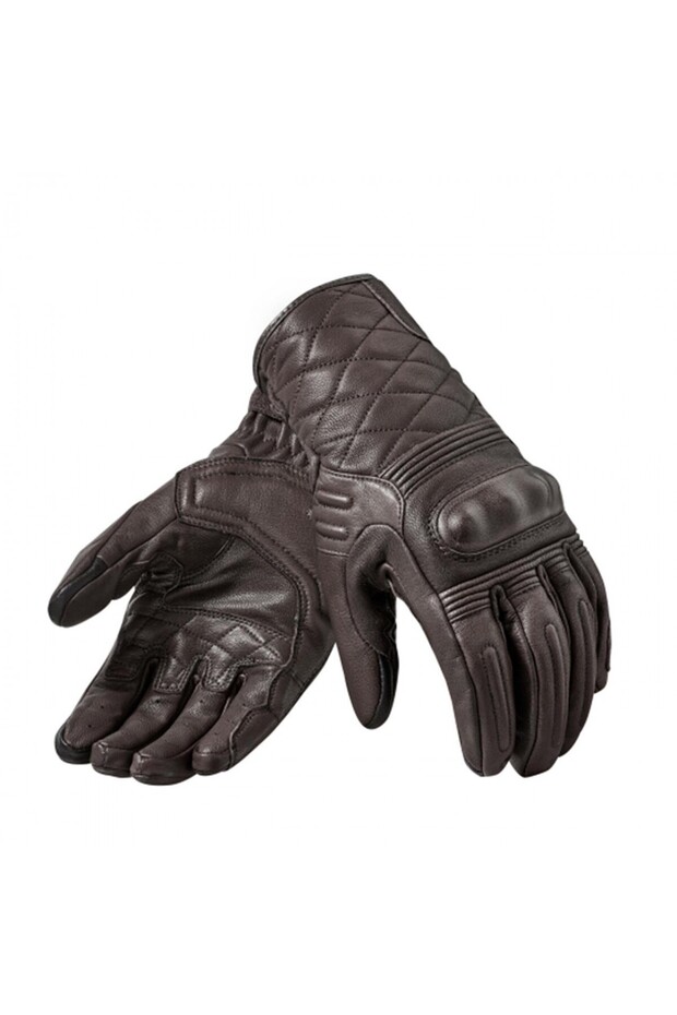 Monster 2 Leather Gloves Brown - 1