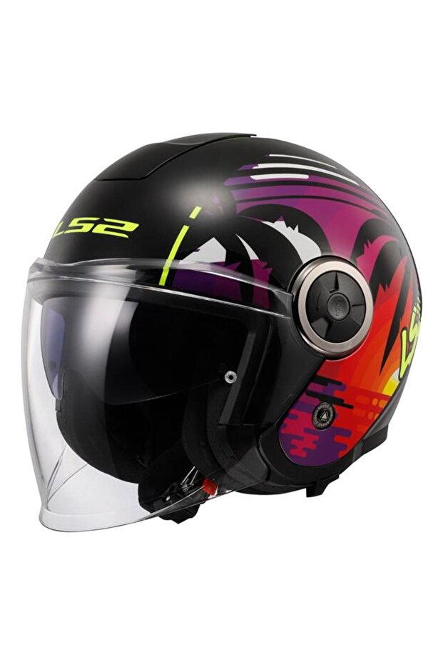 CLASSY PALM YARIM KASK SİYAH - 1