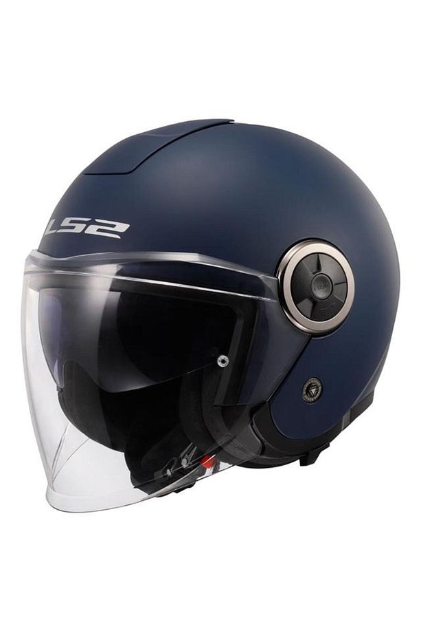 Classy Yarım Kask Mat Navy Mavi - 1