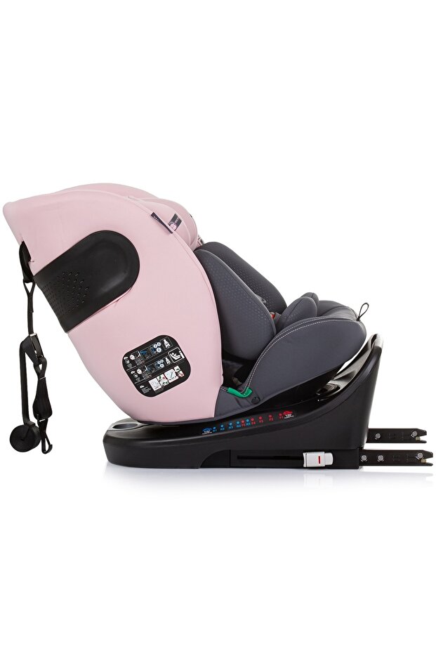 Scaun auto Chipolino Motion I-Size 40-150 cm flamingo cu sistem Isofix - 8