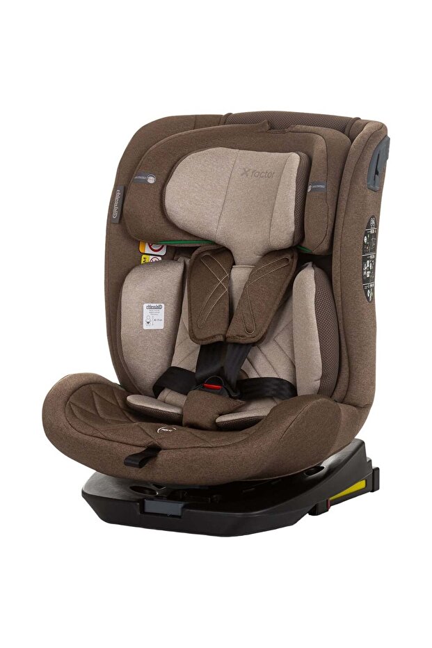Scaun auto Chipolino X Factor I-Size 40-150 cm macadamia cu sistem Isofix - 1