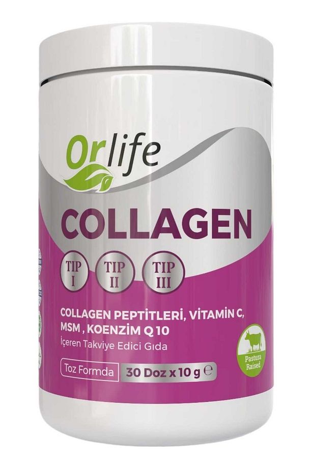 Kolajen Tip 1 -tip 2-tip 3 Peptitleri, Vitamin C, Msm , Koenzim Q10 ,glutatyon,d3 K2 Powder 300 gr - 2