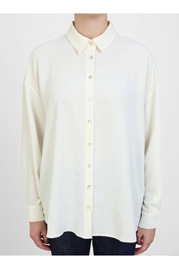 Aerobin Bluz- Beyaz - Refka - 4