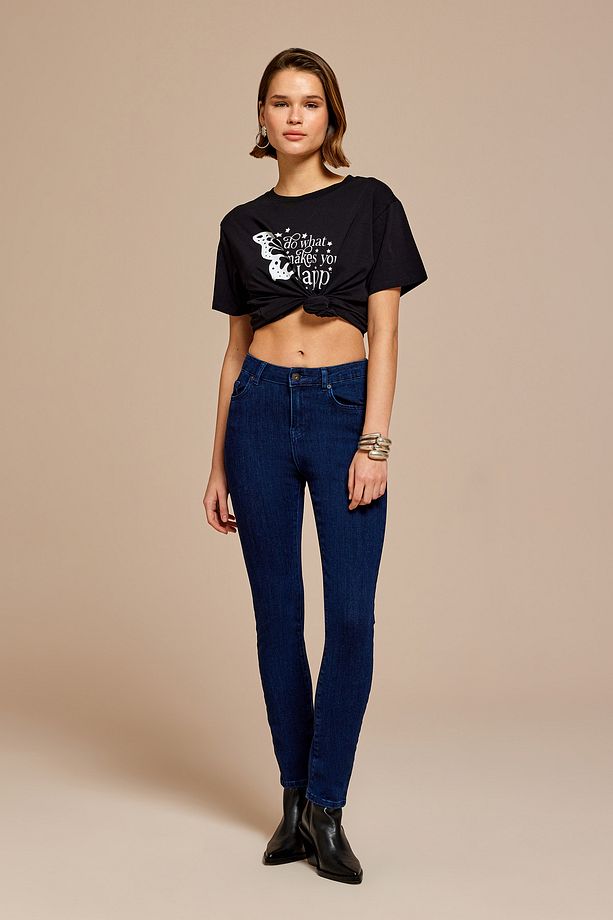 Push-Up Denim Pantolon - 3