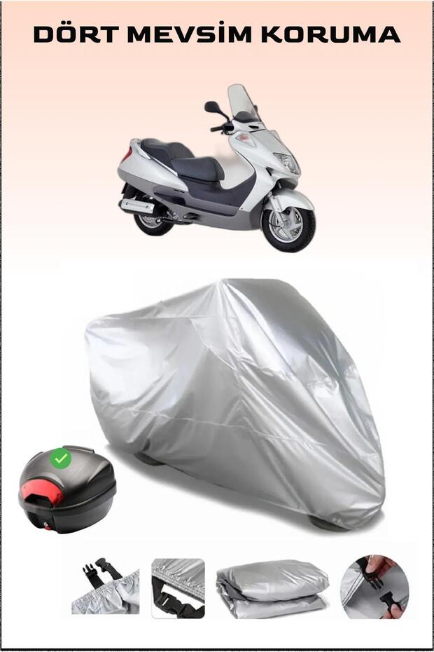 Honda FES 250 Foresight - حقيبة خلفية مقاومة للماء ومتينة
