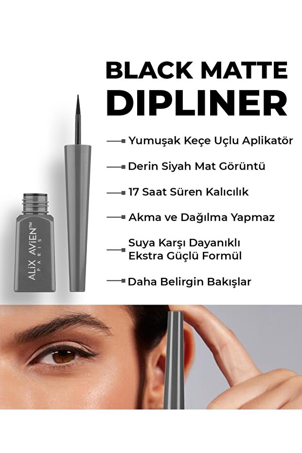 BLACK MATTE DIPLINER