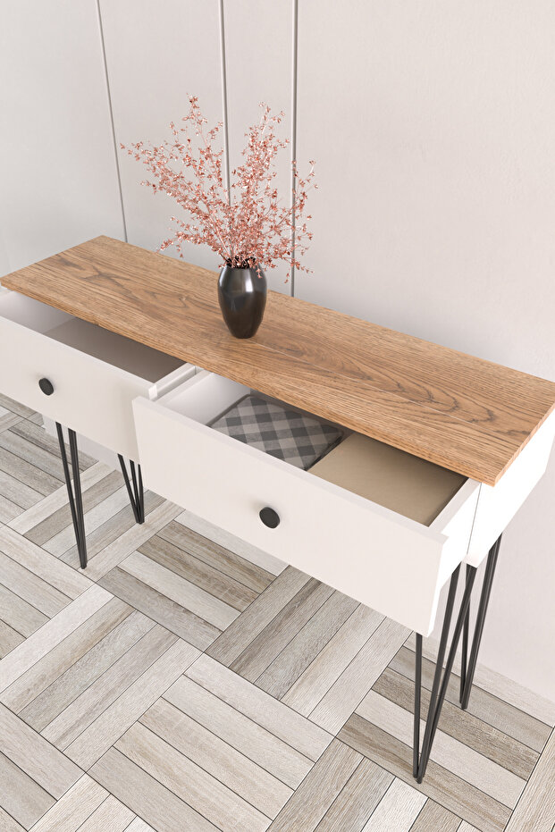 110*29 Cm White Dresuar - 3