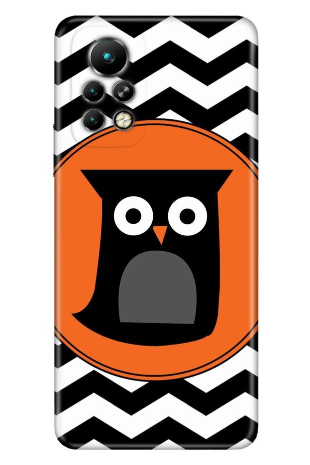 Infinix Note 11 Pro Case Silicone Moderna Patterned Zigzag Owl