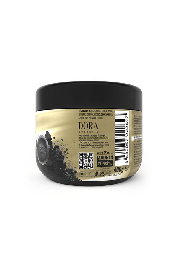 CLAY FACE MASK CHARCOAL 400 GR - 2