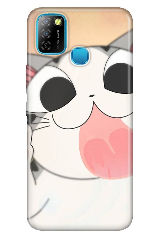 Infinix Smart 5 Case Silicone Tioserisi Patterned Illustrated - Shishko Cat