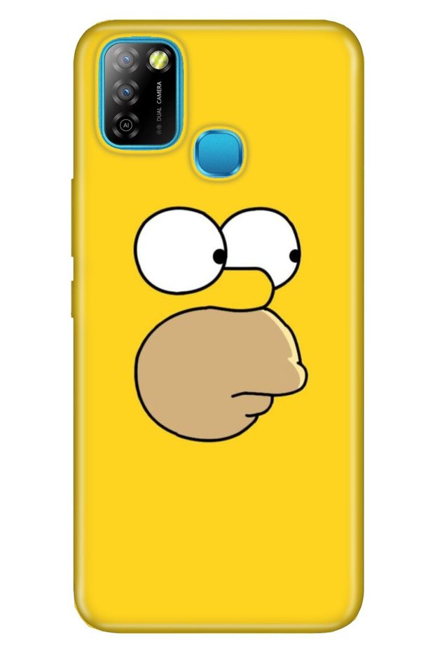 Infinix Smart 5 Case Silicone Tioserisi Patterned Illustrated - Simpson