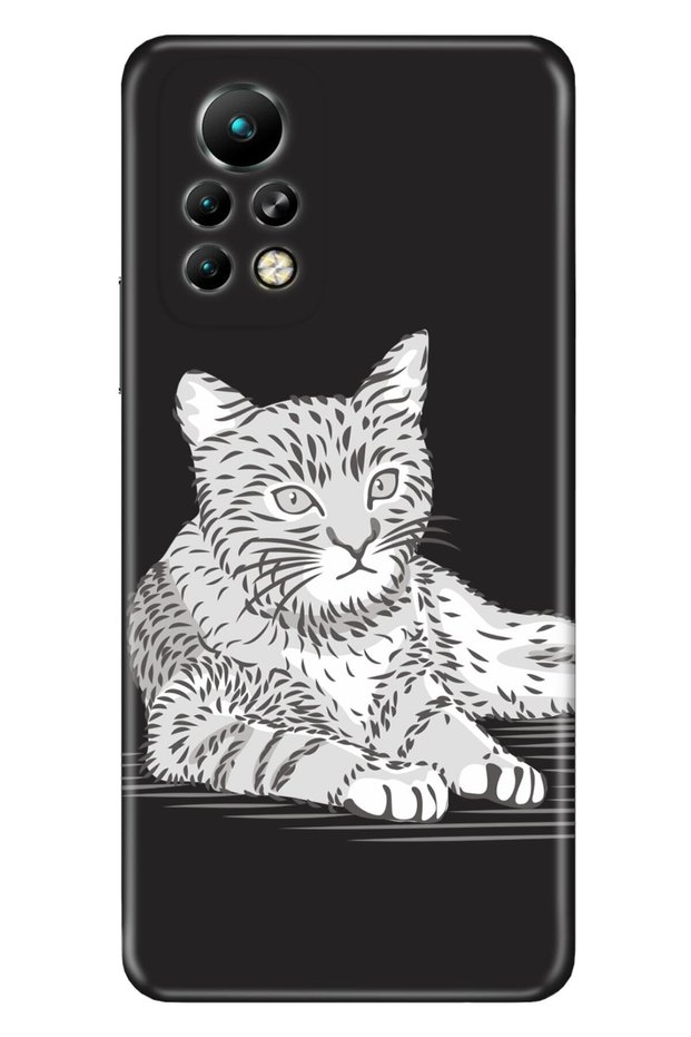جراب Infinix Note 11 Pro مصنوع من السيليكون بنمط مودرنا تابي