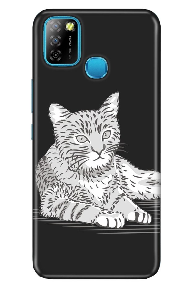 Infinix Smart 5 Case Silicone Tioserisi Patterned Illustrated - Tabby