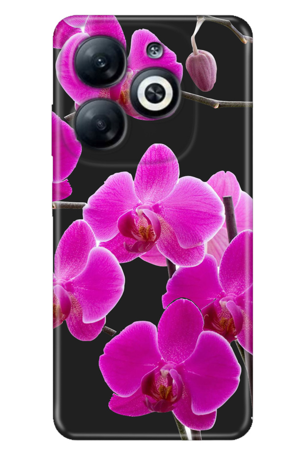 Infinix Smart 8 - 8 Pro Case Uv-Color Phone Case Vip Printed Purple Orchid