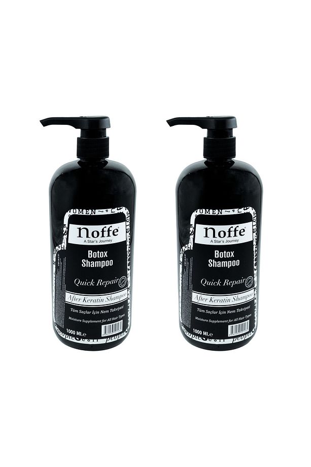 Tuzsuz&keratin Bakım Şampuanı& Botox Şampuan 1000ml X2 Adet - 1