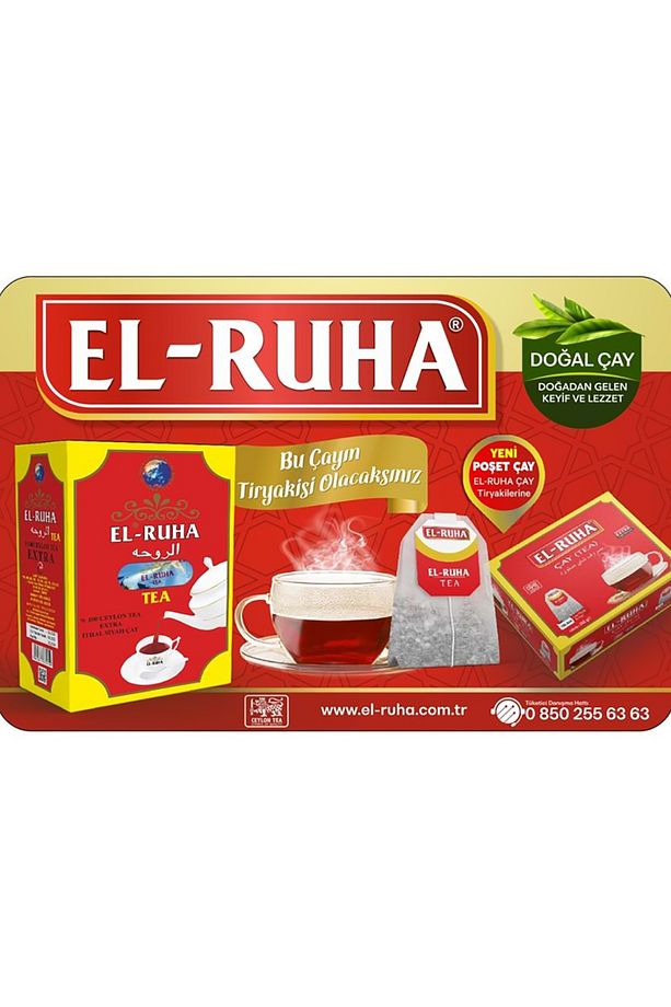El Ruha 2 'li Paket 100 Adet Bardak Poşet Çay - 6