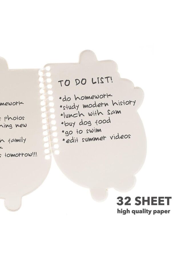 Shaped Spiral Notebook - 3